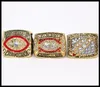 HIGH QUALITY 4PCS 1972 1982 1987 1991 Washington FOOTBALL CHAMPIONSHIP RING SET FANS RING SET US SIZE 11#307C