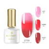 Térmico Shimmer Nail Gel Brillo Brillo Brillo 3 Colores Temperatura Color Cambio UV Gel Polish Varniz Laca Sube