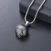 NEW999 New Design Stainless Steel Cremation Pendant Hold Ashes for Loved One Funeral Urn Ball Cremation Necklace3295311