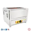 Grill per barbecue senza fumo commerciale in acciaio inossidabile per interni con protezione ambientale grill elettrico forno griglia per pesce allo spiedo