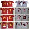 USC Trojans 9 Juju Smith-Schuster Jersey Men College Football Sam Darnold Adoree Jackson 32 OJ Simpson Ed Red White Size