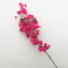 Yapay Bougainvillea sapları ipek bougainvillea spectabilis çiçek ağacı dalları düğün centerpieces için pembe/kırmızı/beyaz/gül kırmızı/fuşya