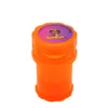 58 * 93mm Med Container 4 Onderdelen Plastic Grinder Secure Twist Lock System Pepper Grinders Secure Twist Lock System Tabak Roken Herb Muller