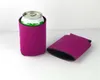 Wholesale Many colors Blank Neoprene Foldable Stubby Holders Beer Cooler Bags For Wine Food Cans Cover DA544