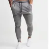 2019 nouvelle mode hommes printemps crayon pantalon gymnases vêtements chez les hommes pantalons slim pantalon décontracté pantalon de survêtement de qualité supérieure 298p