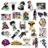 50 PCS Car Stickers my Hero college For Skateboard Laptop Fridge Helmet Stickers Pad Bicycle Bike Motorcycle PS4 Notebook Guitar Pvc Decal