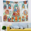 arazzo spirituale Buddismo appeso a parete decorazione Guanyin tenda casa soggiorno arredamento etnico tappeto murale