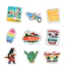 50 PCS Waterproof Surfing Stickers for Kids Teens Adults to DIY Laptop Tablet Luggage Water Bottle Snowboard Guitar Car Home Decor9652525