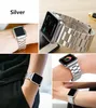 Roestvrijstalen riem voor Apple Watch Band 38mm 42mm Metalen Horlogeband 40mm 44mm Sport Armband Voor Iwatch Serie 7/6 / SE / 5/4/3/2 41mm 45mm