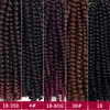 As tranças de crochê primavera 3packs Havana Mambo Crochet Braids Hair Synthetic 8 polegadas Afro Kinky Braiding Hair Exte6732215