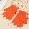 Children Winter Magic Gloves solid Candy color Kintting Glove warm knitted Finger Stretch Mittens students outdoor Glove T2C5108