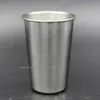 50 Uds. Vaso de acero inoxidable de 500ML, vasos de pinta, cerveza fría, vino, taza para beber, jugo, café, té, vasos de vidrio antichoque