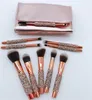 10pcs/set Makeup Brush Professional Powder Foundation Blush Eye shadow Honey powders make-up brushes Kit free ship 3