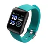 Reloj inteligente HOT 116plus Pantalla a color de 1.3 pulgadas Ritmo cardíaco Presión arterial Sueño Contador de pasos a prueba de agua Reloj deportivo Bluetooth PARA: IPHONE