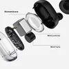 Novo F9-5 TWS Fones de ouvido Bluetooth V5.0 Fone de ouvido sem fio Mini earbuds tocantes inteligentes com exibição LED 1200mAh Power Bank Headset e Mic 50p