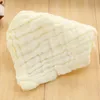 Baby muslin tvättdukar handdukar appease handduk 25 * 25 cm naturlig ekologisk bomull baby handduk tvättduk för känslig hud