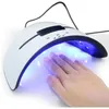 Nail Dryers 36W Dryer LED UV Lamp Micro USB For Lamps Curing Gel Builder 3 Timed Mode With Automatic Sensor277G