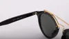 Zupełnie najnowsza marka projektantów okulary przeciwsłoneczne UV400 UVB Małe owalne Gatsby Mężczyźni Słońce Kieliszki Kobiety na świeżym powietrzu retro gafas unisex sungla3508023