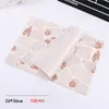 100 pcs Oil-proof paper bread sandwich hamburger fries wrapping baking paper fast food wrapping paper 26*36cm