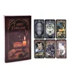 English Version 12 Styles Tarot Cards 78Pcs/set Board Games Cards with Colorful Box English Instructions send by Email Kids Toys GSS398