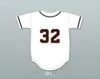 44 Rhinos Garcia White 32 Raffy Benitez Rhinos Baseball Jersey Key Peele Slap Ass Free Shipping Baseball Jerseys Mix Order Free Shipping