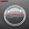 2pcs/set Round Diameter 90mm Fog Lamps Lights Tempered Glass Anti-fog Glass For Renault Koleos Grand Scenic Fluence Twingo