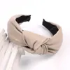 Recién llegado, diadema ancha para mujer, diadema para niñas, bandas anchas para el cabello, Aro para el cabello de cuero PU para adultos, accesorios para el cabello turbante al por mayor