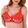 Sfit 2020 femmes soutien-gorge Ultra mince couverture complète Sexy doux armatures dentelle rembourré brassière femmes soutien-gorge grande taille C D