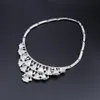 Silver Plated Jewelry Sets Women Fashion African Beads Jewelry Set Wedding Bridal Jewelry Sets Crystal Jewelery Costume