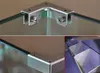 90度ガラスタイルアクリルディスプレイフレームコネクタガラスクランプ固定クランプガラスハードウェアフィッティングL-T