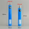 100% originale eGo Pass Through ugo v II Mirco USB Passthrough Battery v ii 900 650 mAh 510 thread vape batterie vaporizzatore con cavo USB