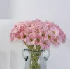 Única haste PU crisântemo real toque artificiais Daisy para decorações de casamento flores artificiais PU Artitificial Gerbera