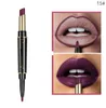 2 In 1 Lip liner Pencil Double-end Waterproof Nude Color Sexy Lipstick Pencil Long-lasting Women Makeup rossetto