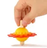 Children Educational Wooden Toys Flower Rotate Baby Wood Toys For Kids Spinning Top Develop Intelligence Toys Gift GB172