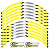 New high quality 12 Pcs Fit Motorcycle Wheel Sticker stripe Reflective Rim For BMW C650 sport205w