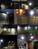 Solar Lamp Human Body Induction street Wall spot flood Light 3 Modes Dimmable Outdoor Garden Yard Path Lamp with Remote Control