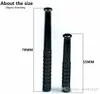 Whole 10pc baseball bat shape metal aluminum smoking pipe Hand Pipe mouth tips cleaners hookah rolling machine grinder8676738