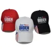 Joe Biden Baseball Hoed 3 Kleuren Amerikaanse verkiezing Verstelbare Trucker Petten Outdoor Brief Borduurwerk President 2020 Party Hoeden LJJO7924