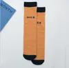 Chaussettes pour enfants Filles Chaussettes hautes Imprimé floral Bas décontractés Jambières d'été Sous-vêtements Leggings Mode Dot Lettre Chaussettes amples BYP645