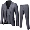 Мужчины подходят Fahion Suits Men Wedding Cust 3 кусочки костюма (куртка и брюки и жилет)