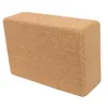 Gym Fitness Sport Tool High Density Natural Non Toxic Eco Cork Yoga Block för Yoga Övning1575285