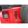 ABS Deurklink Decoratieve Trim (Koolstofvezel) voor 4 Deuren Jeep Wrangler JK 2007-2017 Auto Exterieur Accessoires