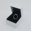 Wholesale-ダイヤモンドディスク結婚指輪セットロゴオリジナルボックス女性女の子のための925スターリングシルバーリング