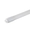 T8 LED أنابيب Nano PC 2ft 60cm 9W AC85-260V 130LM/W G13 الأضواء البلاستيكية الكاملة SMD2835 2PINS مصابيح الفلورسنت البديلة 2 قدم 250 فولت مصابيح دائرية خطي أبيض بارد أبيض