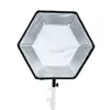 Freeshipping Fotograficzny Soft Box 60cm Hexagon Softbox z L-Shape Adapter Ring Photo Studio Accessories