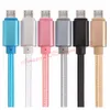 Daha Kalın Tip C Kablolar OD5.0 Mikro Kumaş Örgülü Naylon USB Veri Şarj cihazı kablosu Samsung S4 S6 S7 Edge HTC LG Sony