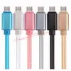 Câbles de type c plus épais OD5.0 micro tissu nylon tressé câble de chargeur de données usb pour samsung s4 s6 s7 edge htc lg sony