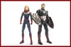 6 Vendicatori Style 4 Capitan Marvel Action Figures bambola giocattolo bambini Spiderman del giocattolo dei vendicatori Endgame Capitan Marvel Thanos Iron Man