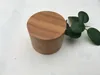 Pot d'assaisonnement en bois Bambou Épice Shaker Sucre Sel Poivre Herbes Bouteille De Stockage Pot À Épices Pour Cuisine EEA1595