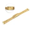 Carlywet 20mm 단단한 곡선 엔드 스크류 링크 GMT SUBMARINER OYSTER 스타일 T1906206879424 용 GRIDE LOCK CLASP Steel Watch Band Bracelet